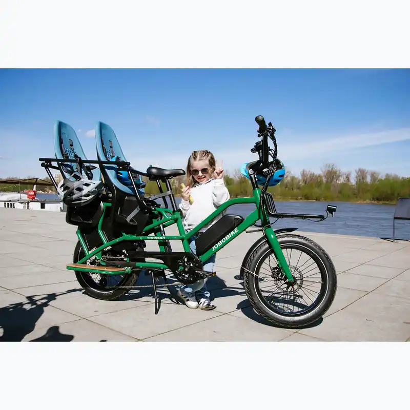 JOBOBIKE Transer 48V 15Ah 720Wh zelené elektrické kolo Cenový Hit