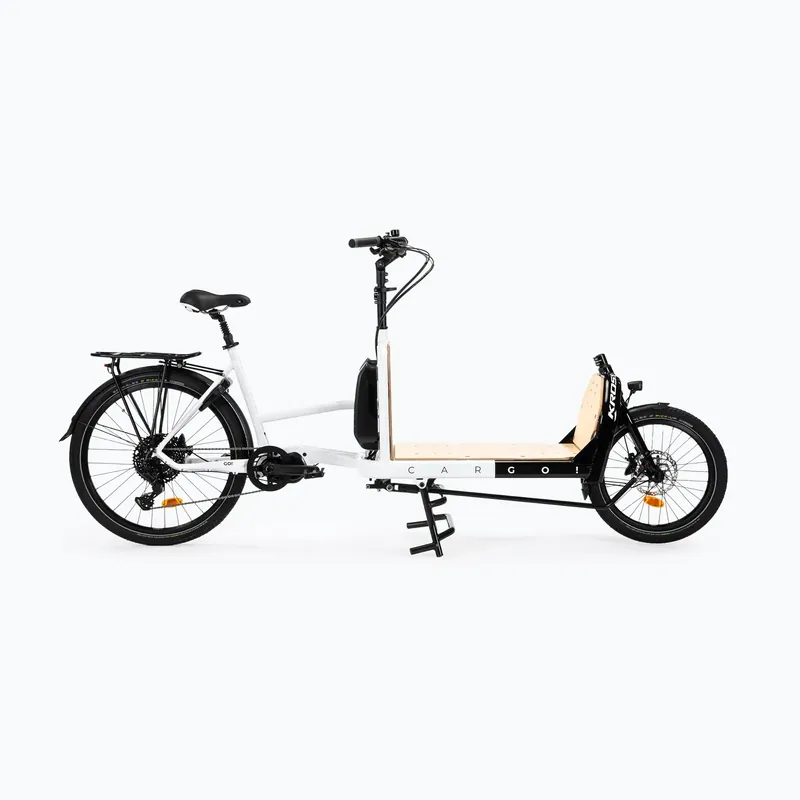 Speciální Cena Elektrokolo KROSS E-Cargo Space Platform el. white/black/gloss