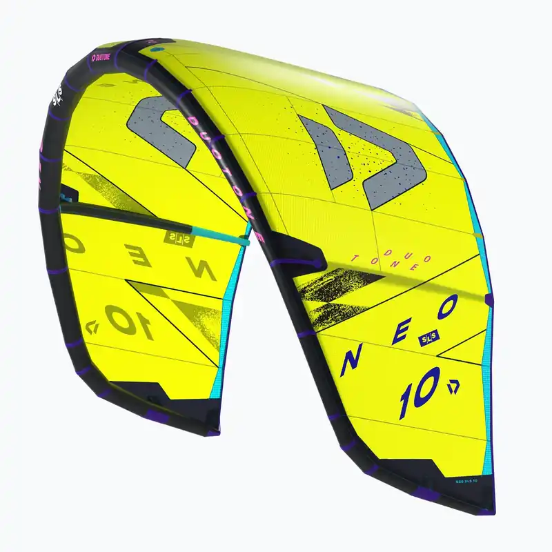 Kitesurfingový drak Drak DUOTONE Neo SLS 2025 lime/dark grey Dokud Zásoby Vydrží