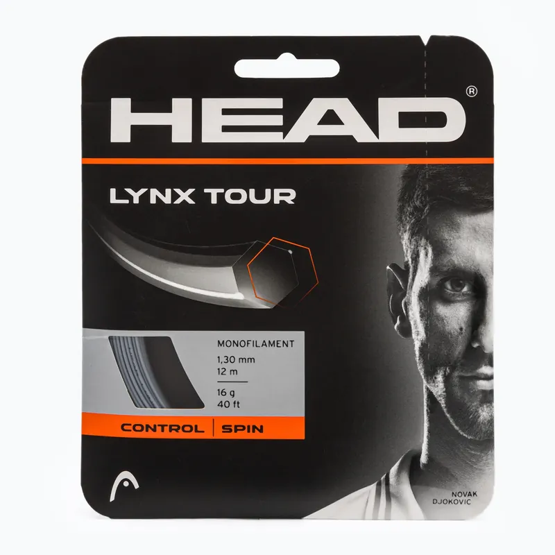 Objednat Nyní Tenisová struna HEAD Lynx Tour šedá 281790