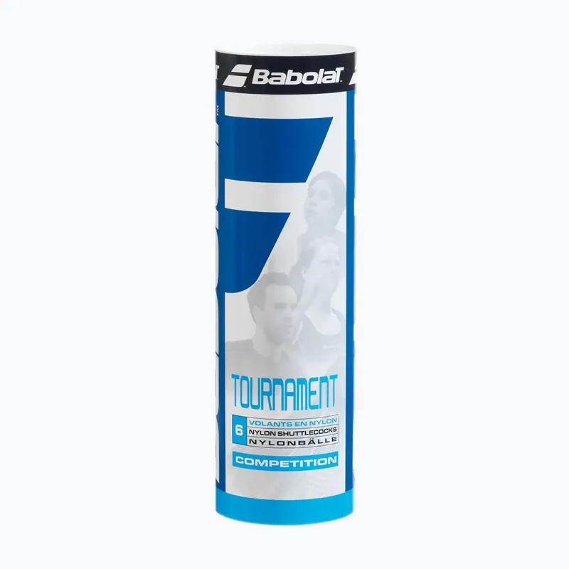 Badmintonové míčky Babolat Tournament fast 6 ks white Nejlepší Volba