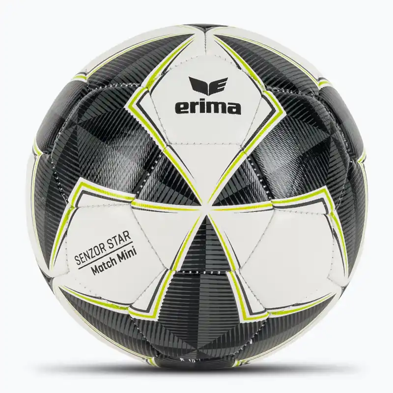 Fotbalový míč ERIMA Senzor Star Match Mini black/grey velikost 0 Rychlé Dodání