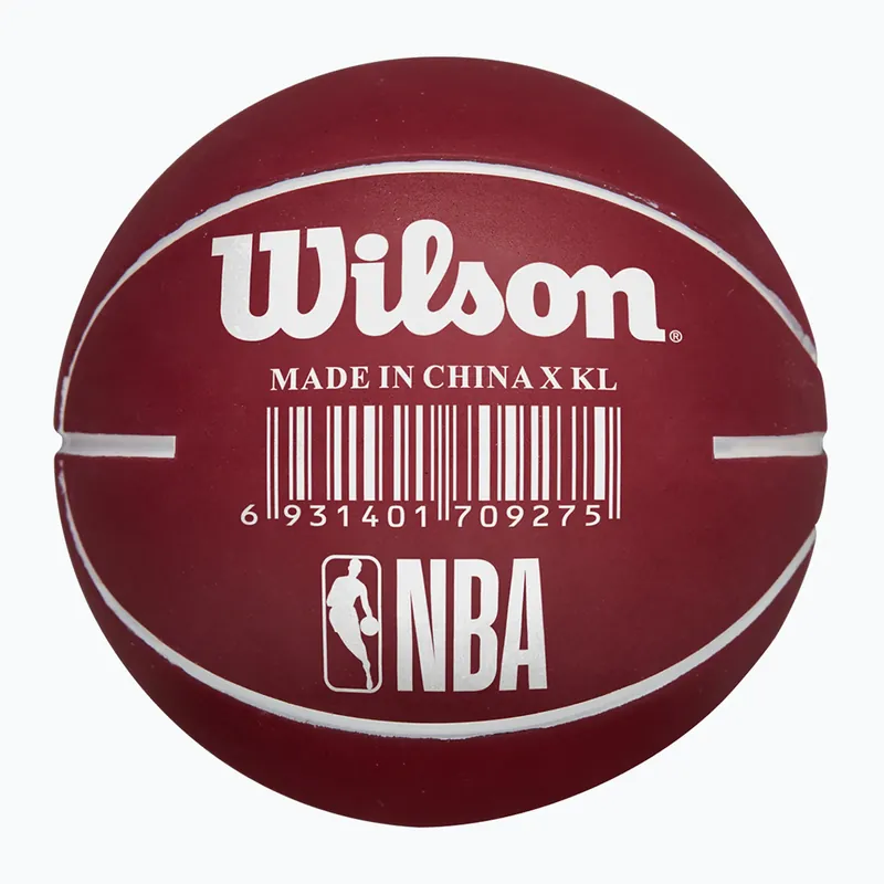 Top Prodej Basketbalový míč Wilson NBA Team Dribbler Cleveland Cavaliers brown