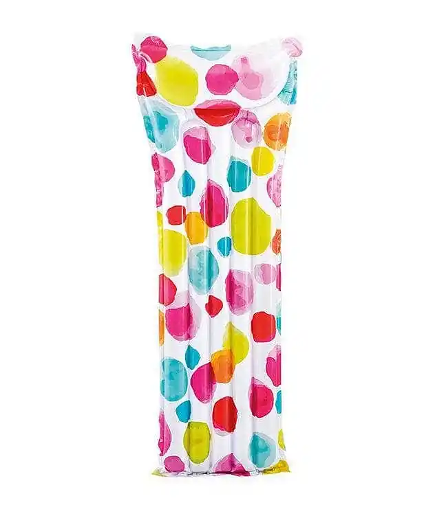 Lehátko nafukovací ACTION Intex 59711 transparent 183 x 69 cm - růžová Sleva