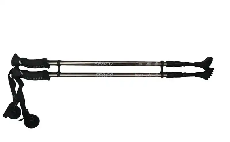 Víkendová Akce Trekové teleskopické hole SEDCO NORDIC WALKING - šedá