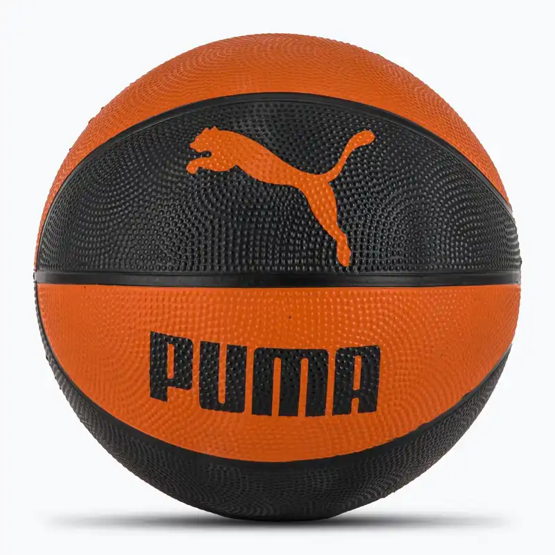 Basketbalový míč PUMA Basketball IND mandarin orange/puma black velikost 6 Expresní Doručení
