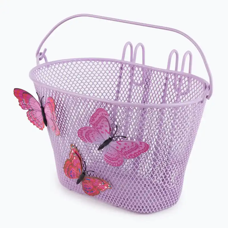 Basil Jasmin Butterfly košík na kole fialový B-30134 Levný