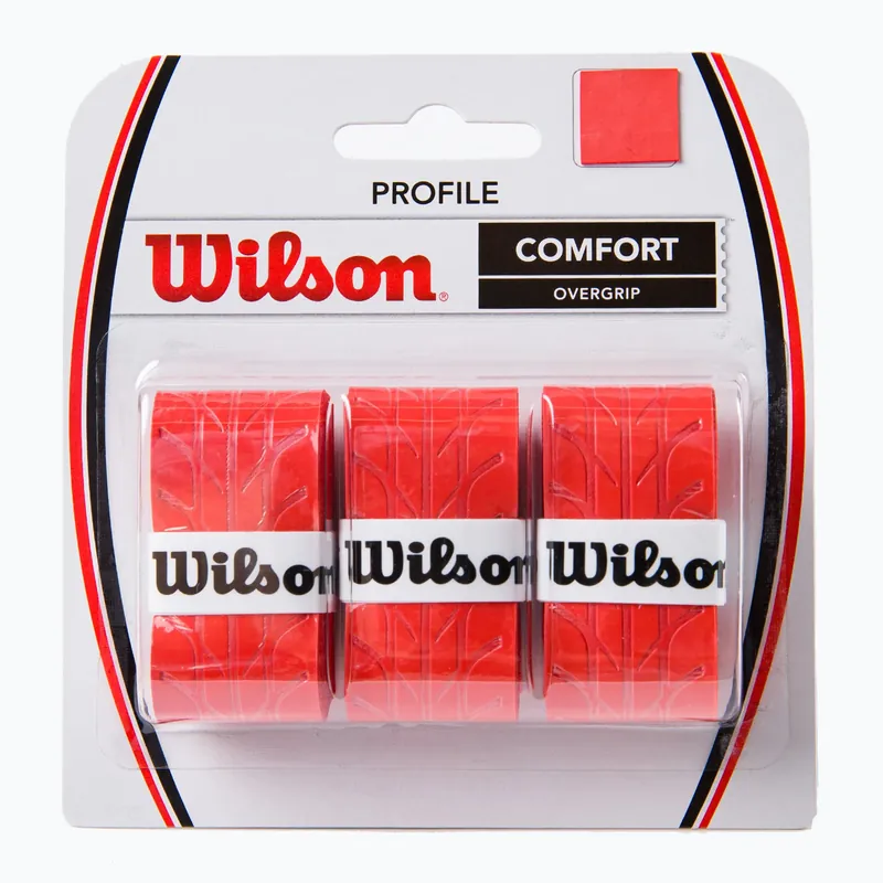 Wilson Profile Tenisová rukojeť Overgrip červená WRZ4025RD+ Akční Nabídka