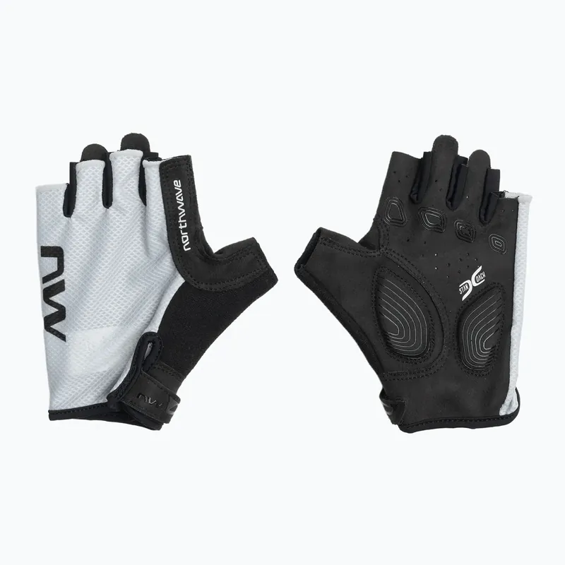 Pánské cyklistické rukavice Northwave Active Short Finger light grey Přímo Od Výrobce