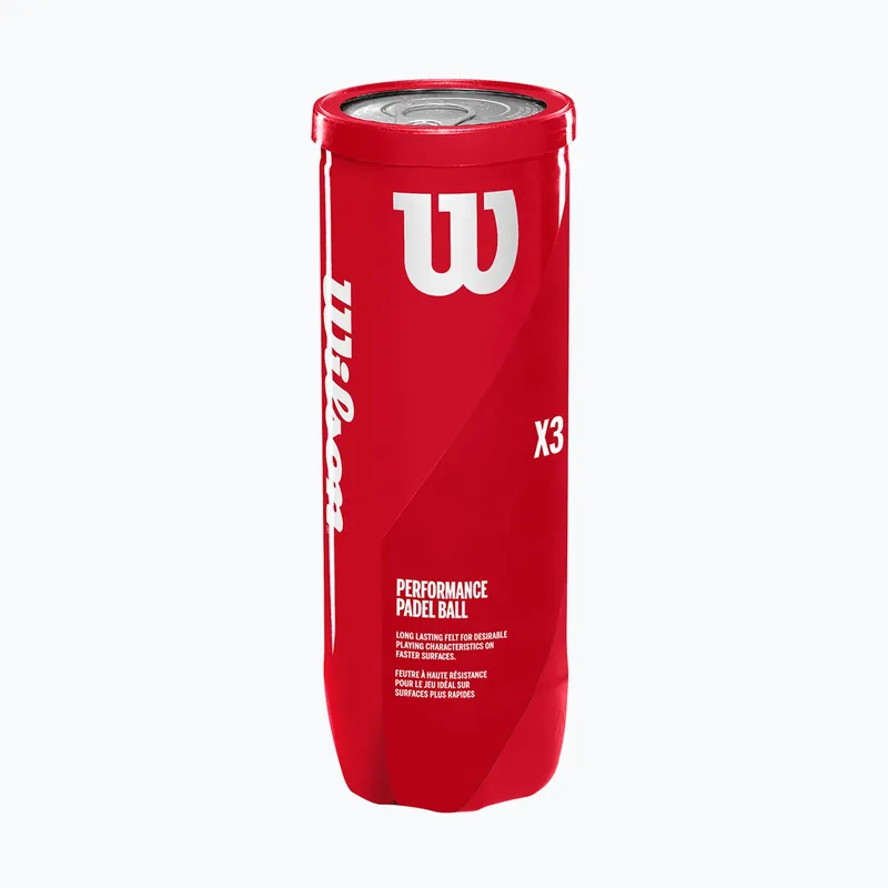 Wilson Padelové míčky 3 ks žluté WR8900801001 Nejlepší Volba
