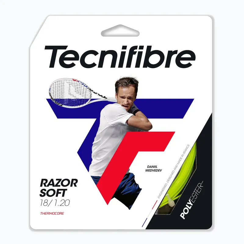 Tenisová struna Tecnifibre Razor Soft lime Bezpečná Platba