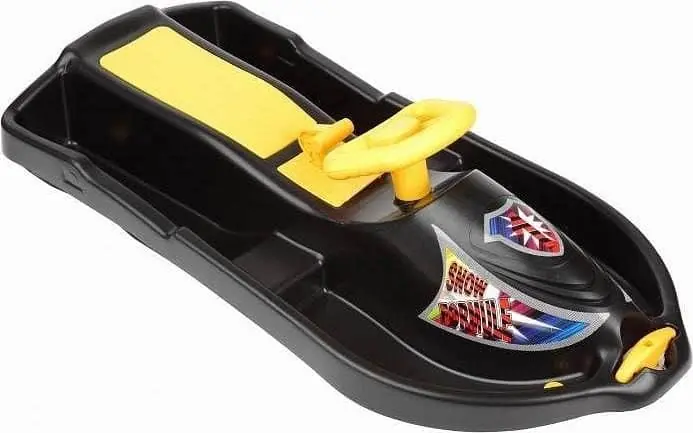 Boby řiditelné Snow Boat PLASTKON 93 x 44 x 35 cm - Černá Originální
