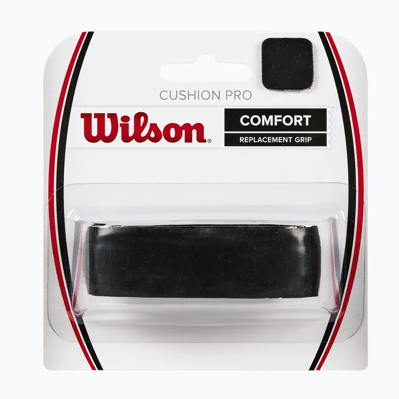 Omotávka na tenisovou raketu Wilson Cushion Pro Grip black Akční Nabídka