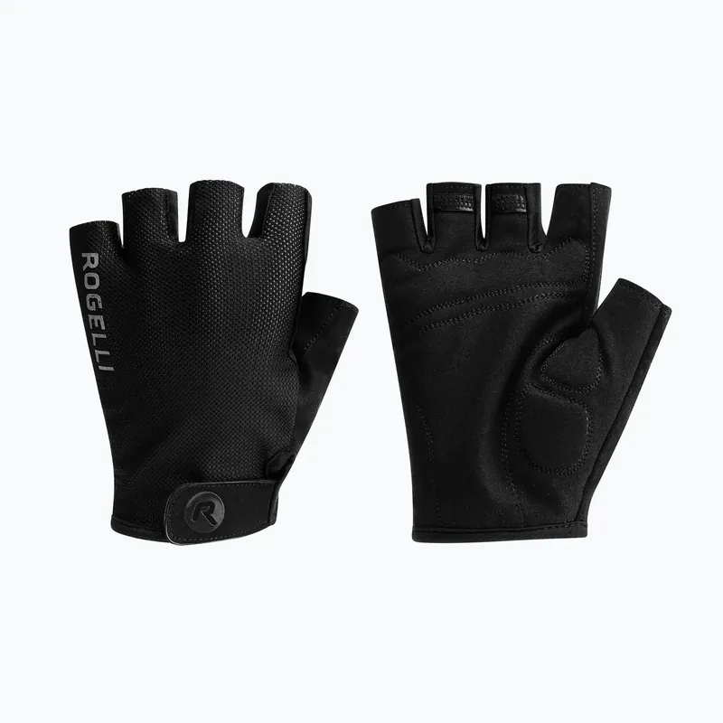 Cenový Hit Pánské cyklistické rukavice Rogelli Core black