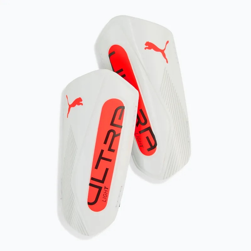 Přímo Od Výrobce Chrániče holení PUMA Ultra Light Strap puma white/glowing red