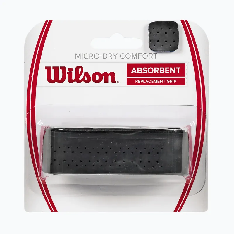 Omezená Nabídka Omotávka na tenisovou raketu Wilson Micro-Dry Comfort Grip black