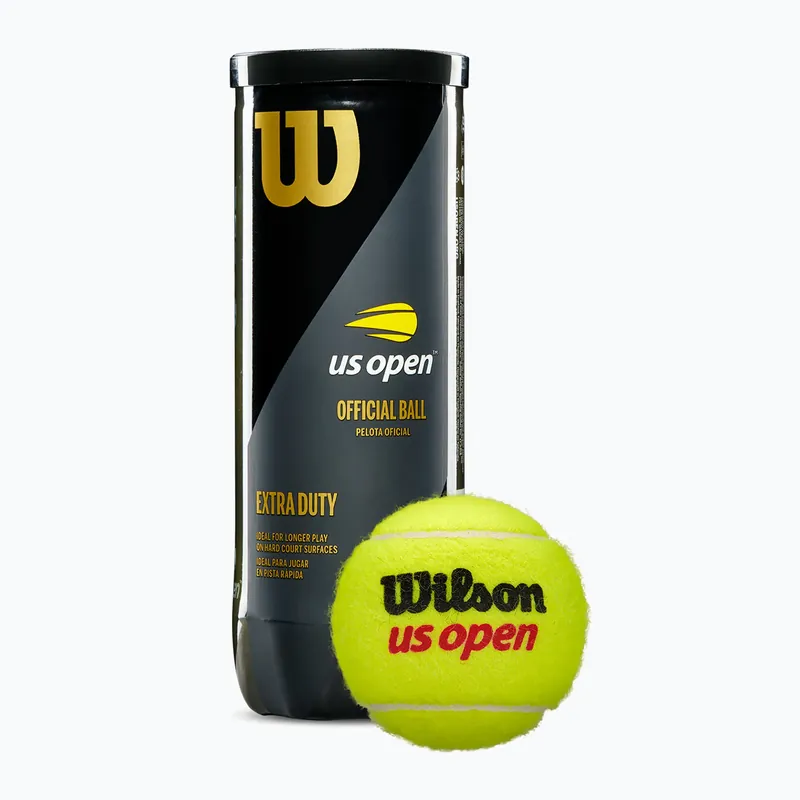 Dokud Zásoby Vydrží Tenisové míčky Wilson US Open XD 3 ks. yellow