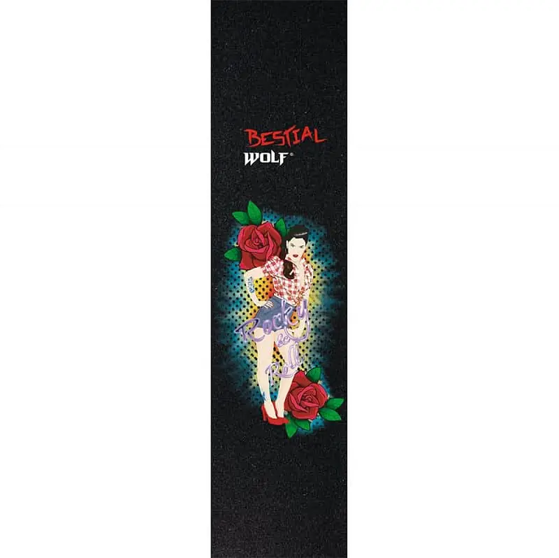 Bestial Wolf Rosas Pinup griptape Hit Sezóny
