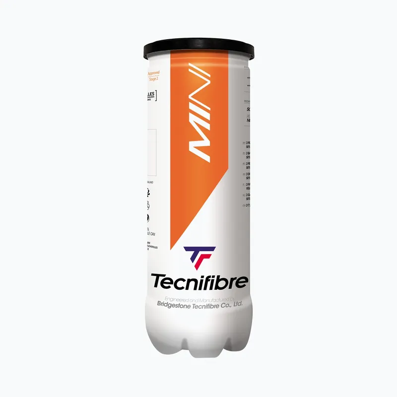 Objednat Nyní Dětské tenisové míče Tecnifibre Mini 3 szt oranžovo-žlute 63BALMT000