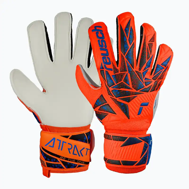Speciální Cena Brankářské rukavice Reusch Attrakt Solid hyper orange/electric blue