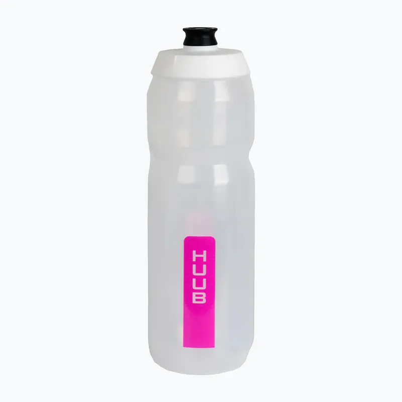 Originální Láhev na kolo HUUB Water Bottle 750 ml clear pink