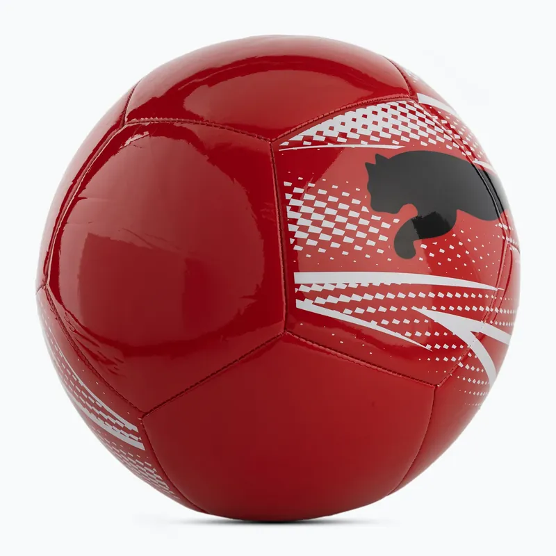 Bezpečná Platba Fotbalový míč PUMA Attacanto Graphic puma red/puma white/puma black velikost 5
