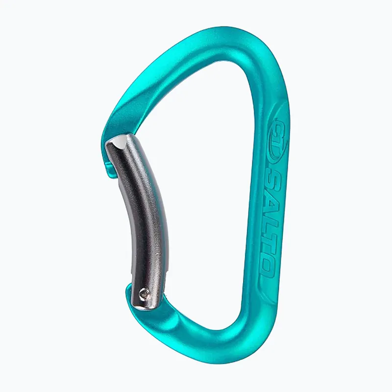 Climbing Technology Salto B electricblue/titanium karabina Expresní Doručení