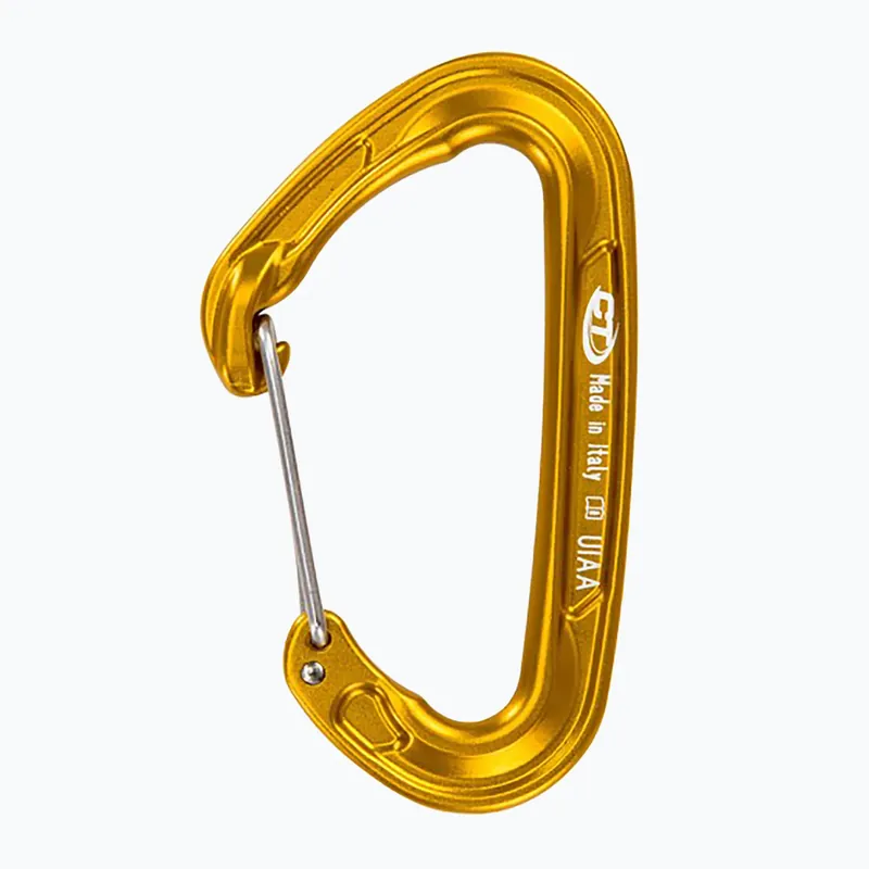 Karabinka Climbing Technology Fly-Weight Evo gold Omezená Nabídka