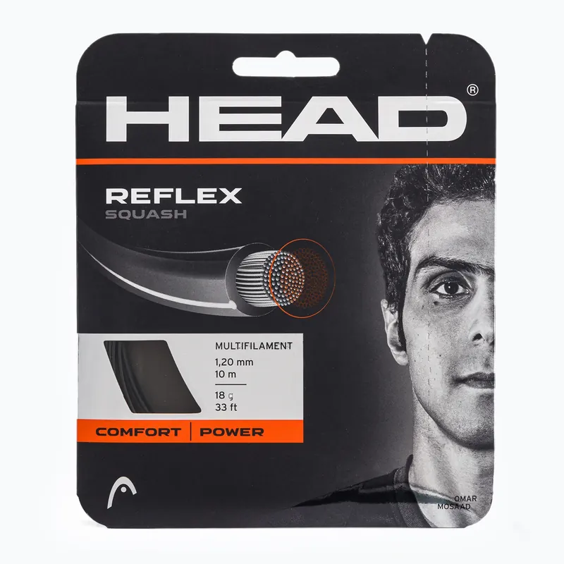 Originální HEAD sq Reflex Squash Black 281256