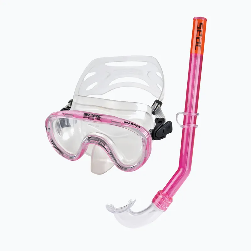 Jen Po Omezenou Doba Šnorchlovací sada pro děti SEAC Marina pink