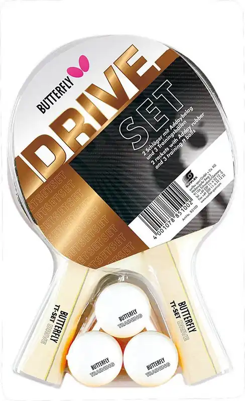 Pálky na stolní tenis BUTTERFLY SET DRIVE Koupit Online