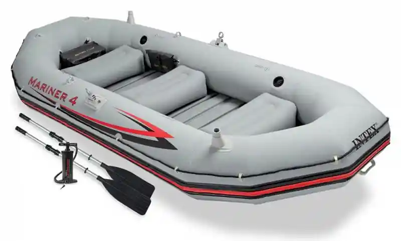 Člun nafukovací INTEX MARINER 4 Set Nízká Cena