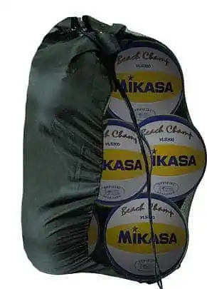 Cenový Hit Míče Beach volejbal MIKASA VLS300 SET 6ks + nylonová síť