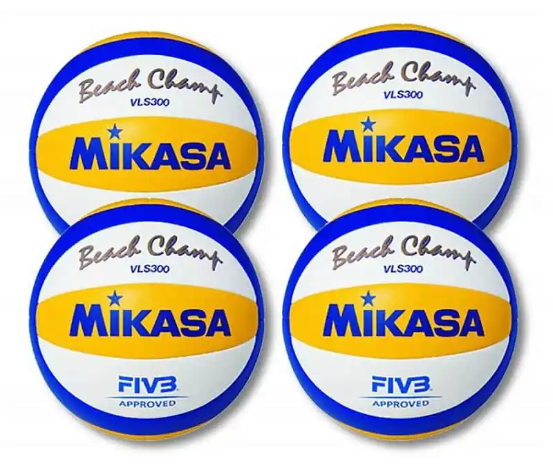 Míče Beach volejbal MIKASA VLS300 SET 4ks Ihned K Objednání