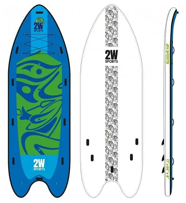 Originální Big SUP paddleboard 17´6