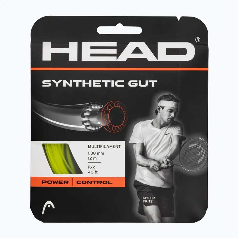 Tenisová struna HEAD Synthetic Gut 12 m yellow Cenový Hit