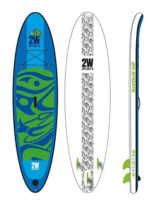 Allround 2019 SUP paddleboard, 10´6 Víkendová Akce