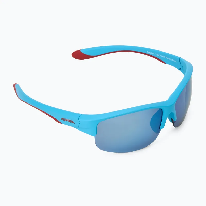 Dětské sluneční brýle Alpina Junior Flexxy Youth HR blue red matt/ blue mirror Časově Omezené