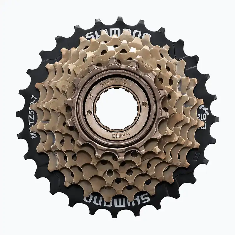 Oblíbený Shimano MF-TZ50 hnědé volnoběžné kolo AMFTZ5007428