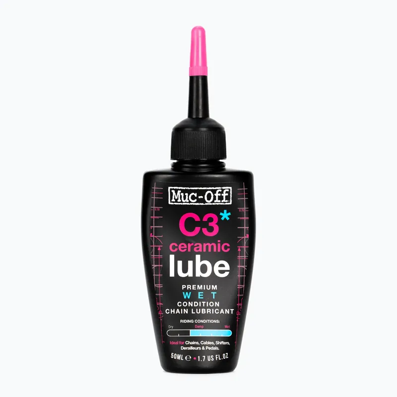 Nejprodávanější Muc-Off C3 Wet Ceramic Lube 50 ml 2175101400