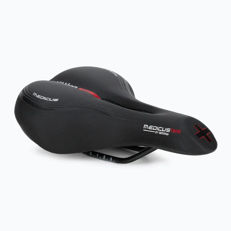 Cyklistické sedlo Wittkop Medicus Twin 1.0 černé WT-999051201 Hit Sezóny