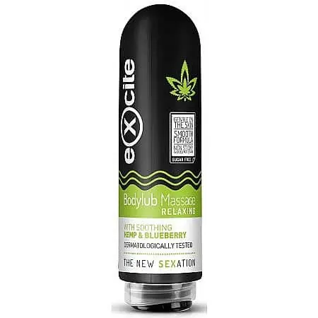 Masážní gel s konopím a borůvkami Excite Relaxing 200 ml Autentický
