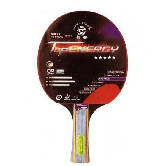 Pálka na stolní tenis ITTF GIANT DRAGON 5* Expresní Doručení