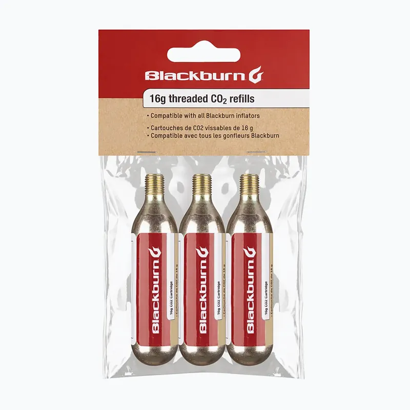 Speciální Cena Bombičky k pumpě na kolo Blackburn Cartridges 16 g 3 ks.