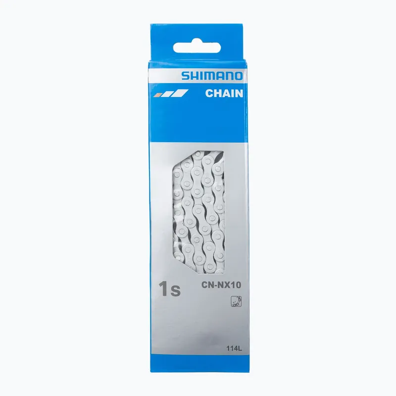 Řetěz na kolo Shimano CN-NX10 1rz 114 článků stříbrný ECNNX10C114I Nízká Cena