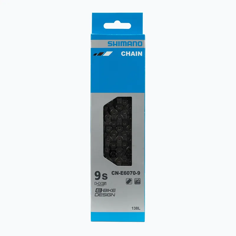 Nová Kolekce Cyklistický řetěz Shimano CN-E6070 9rz 138 článků