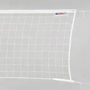ACRA J11 Síť volejbalová bílá 2mm - ocel. lanko Rychlé Dodání