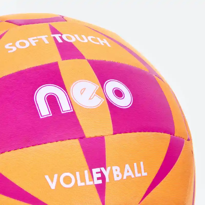 Sleva Spokey NEO SOFT neoprenový volejbalový míč oranžovo-růžový vel. 5