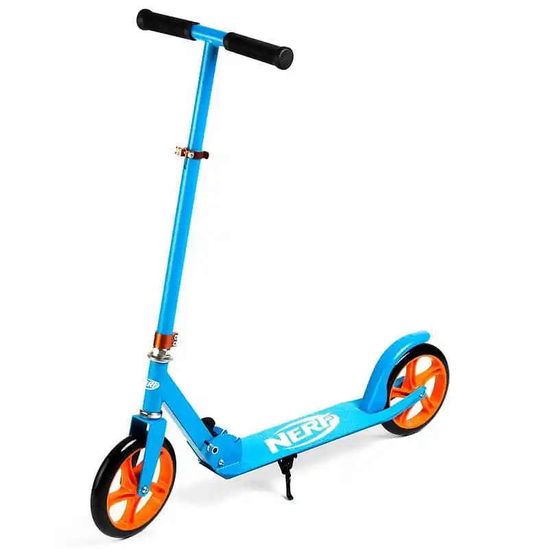 Spokey HASBRO NOISE Koloběžka, kolečka 200 mm, zn. NERF, modrá Pouze Dnes
