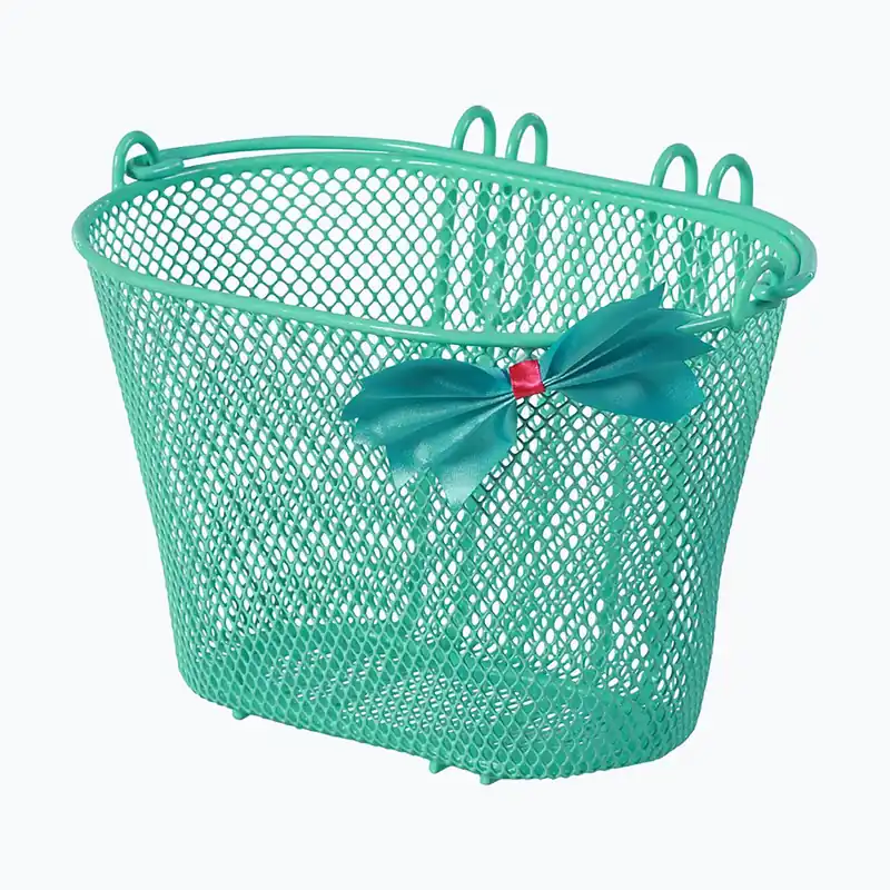 Přední košík na kolo Basil Jasmin Bow-tie 12"-20" green Horká Nabídka